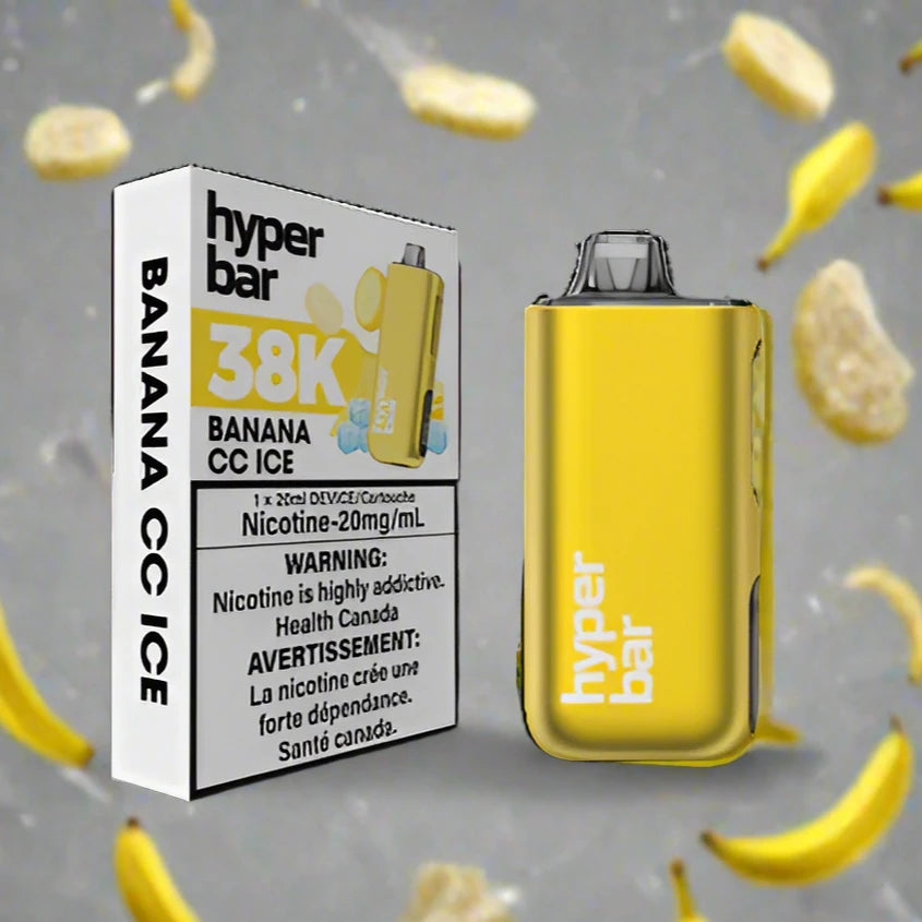 Hyper Bar 38K Disposable Banana CC Ice ONT