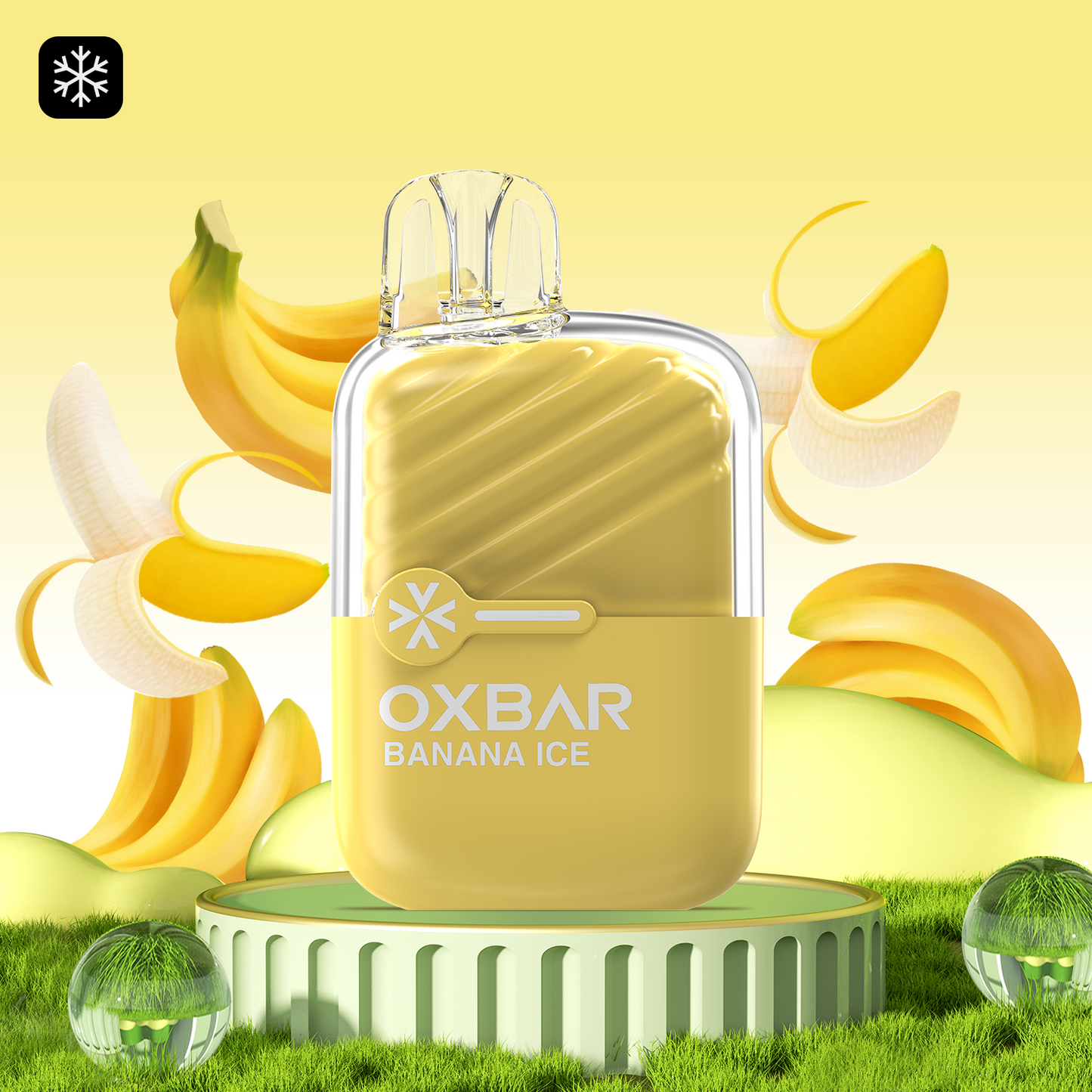 OXBAR MINI 1200 Disposable Banana Ice ONT