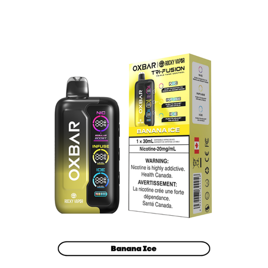 Oxbar Tri-Fusion Disposable Banana Ice