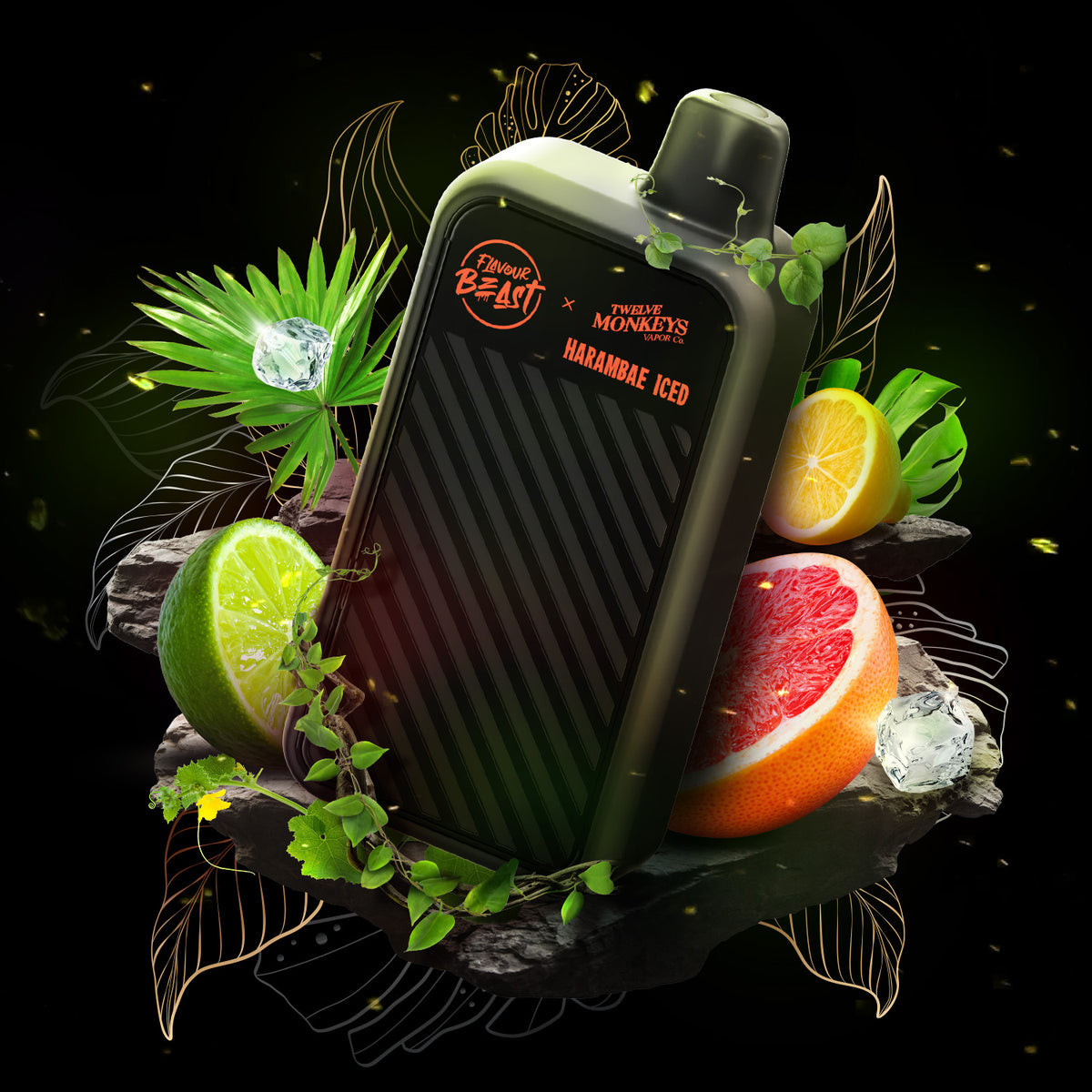 Flavour Beast Disposable Mode Max 2 50K Twelve Monkeys Harambae Iced ONT