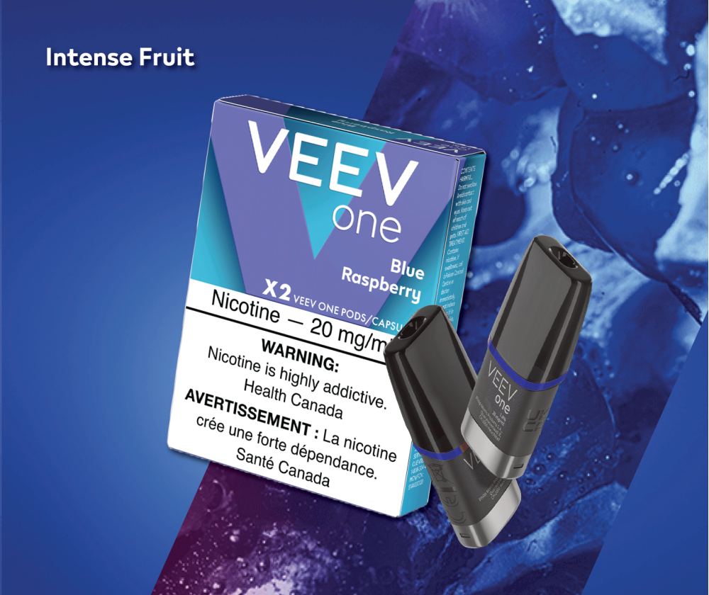 VEEV ONE Blue Raspberry X2 ONT