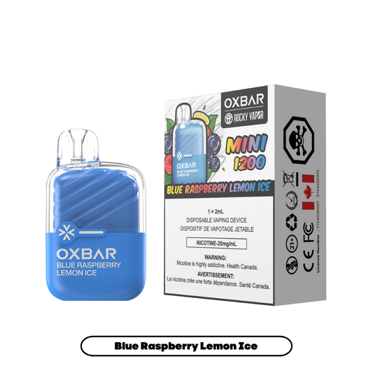 OXBAR MINI 1200 Disposable Blueberry Raspberry Lemon Ice ONT