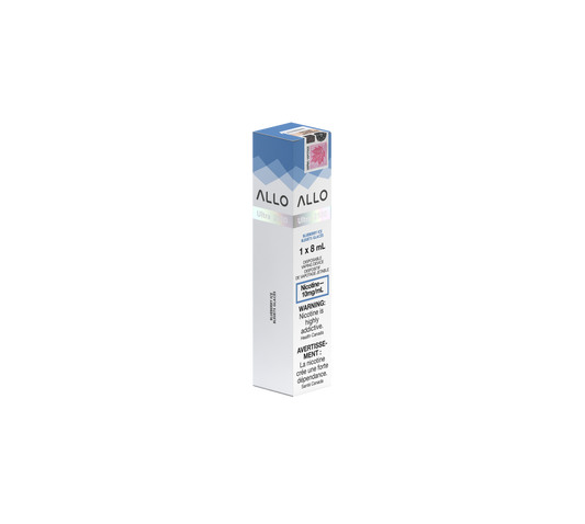 Allo Ultra Disposable 2500 Blueberry Ice (10mg) ONT