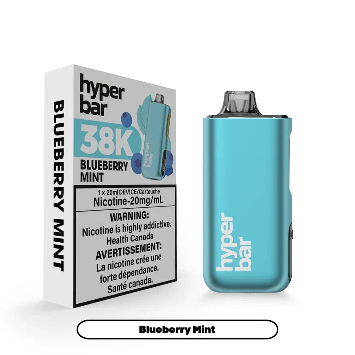 Hyper Bar 38K Disposable Blueberry Mint ONT