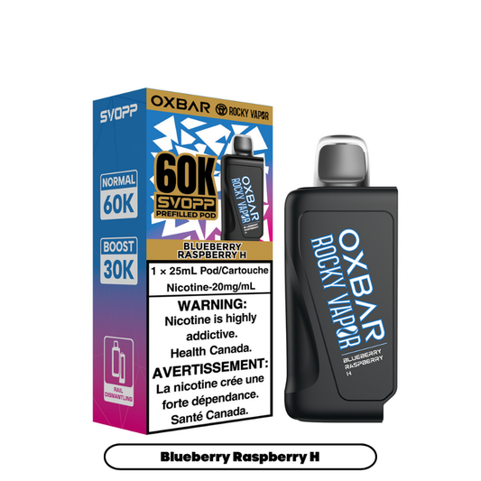 OXBAR SVOPP 60K Pods Blueberry Raspberry H ONT