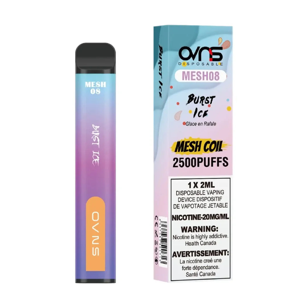 OVNS MESH08 2500 Disposable Burst Ice