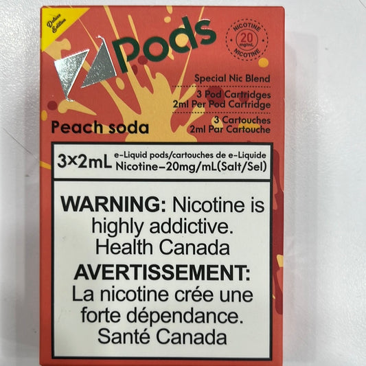 Z Lab Zpods Peach Soda (3x2ml)