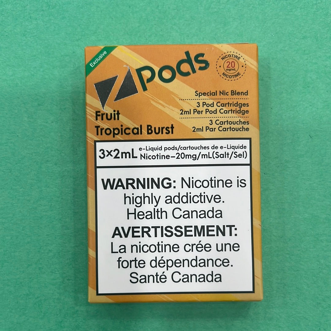 Z Lab Zpods Fruit Tropical Burst(3x2ml)