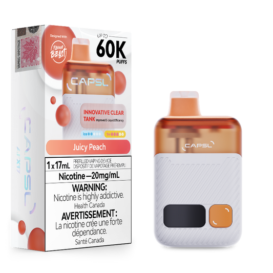 CAPSL X Flavour Beast Disposable 60K Juicy Peach