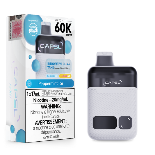 CAPSL X Flavour Beast Disposable 60K Peppermint Ice