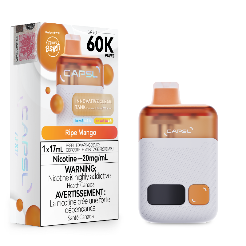 CAPSL X Flavour Beast Disposable 60K Ripe Mango
