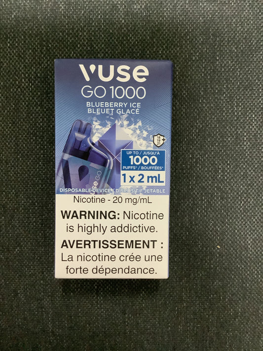 Vuse GO 1000 Blueberry Ice ONT