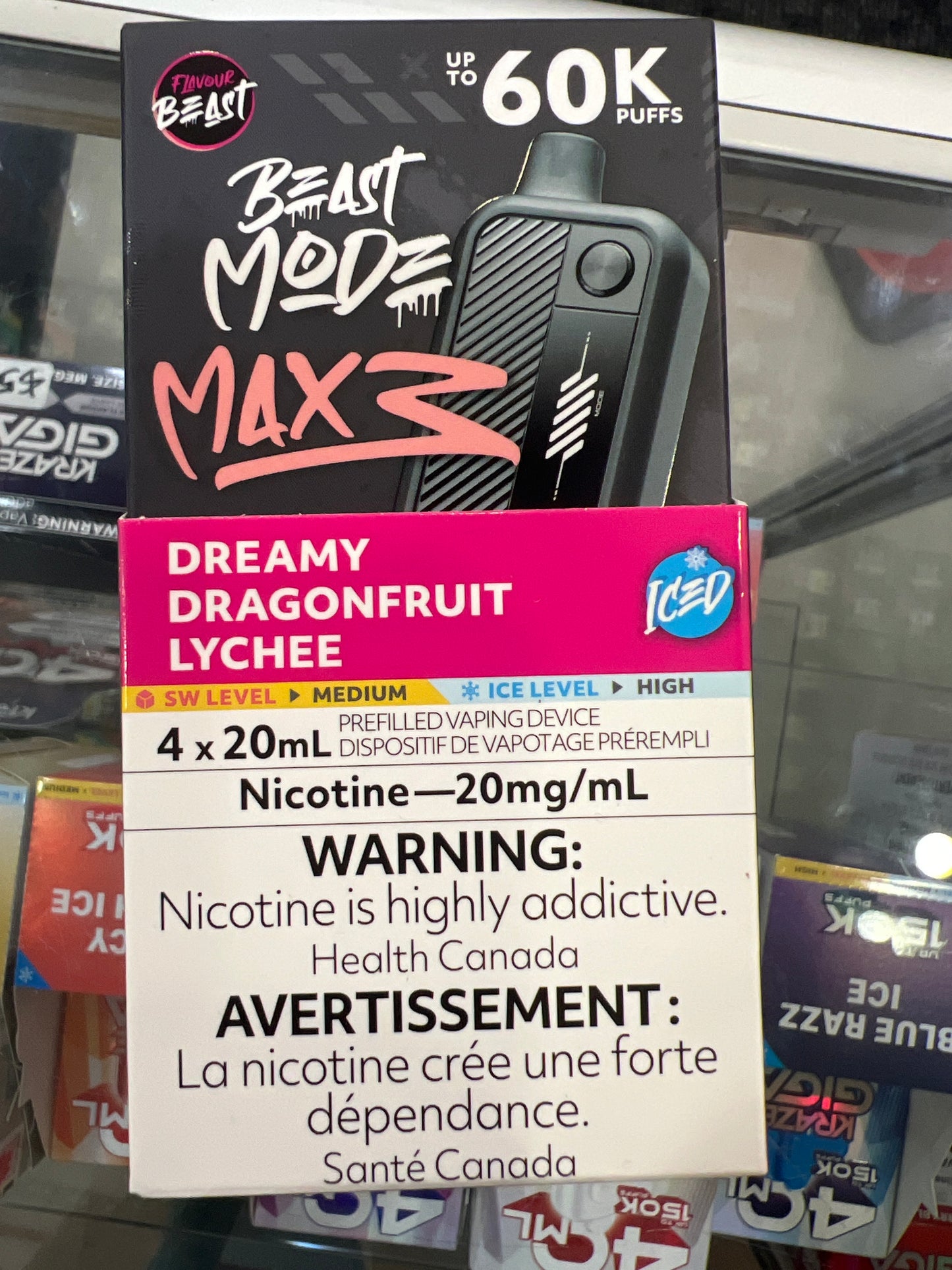 Flavour Beast Disposable Mode Max 3 60K Dreamy Dragonfruit Lychee