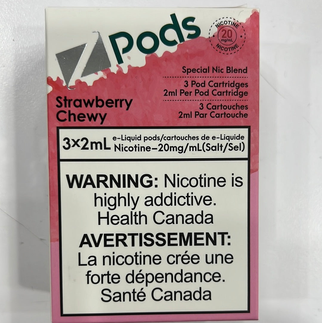 Z Lab Zpods Strawberry Chewy (3x2ml)