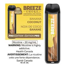 Breeze Smoke Pro Disposable Banana Coconut 6ml