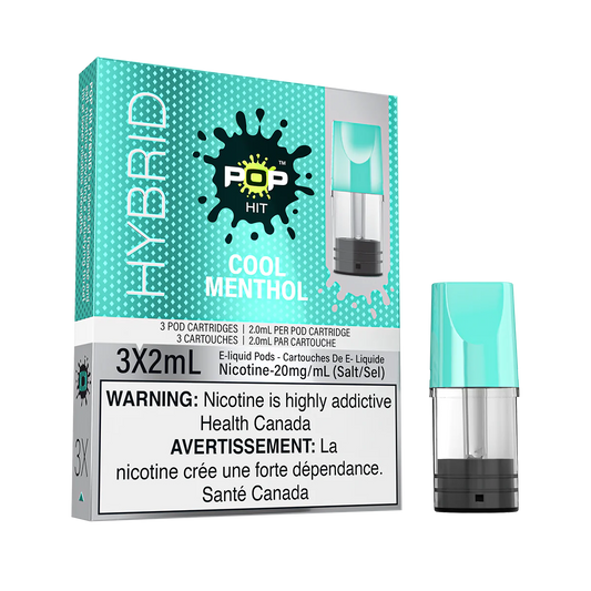 Pop Vapor Hybrid PODS Cool Menthol