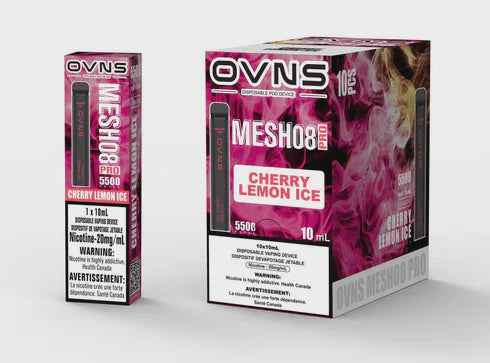 OVNS MESH08 PRO 5500 Disposable Cherry Lemon Ice