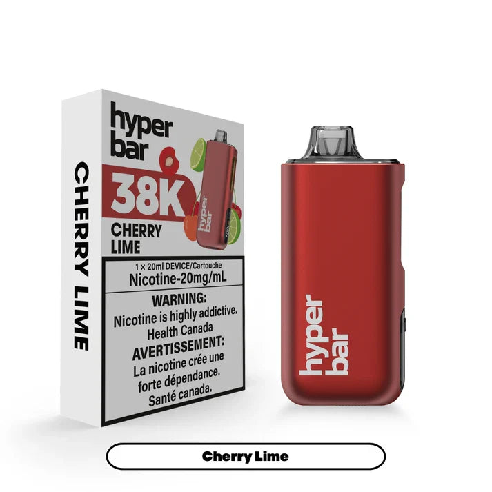 Hyper Bar 38K Disposable Cherry Lime ONT