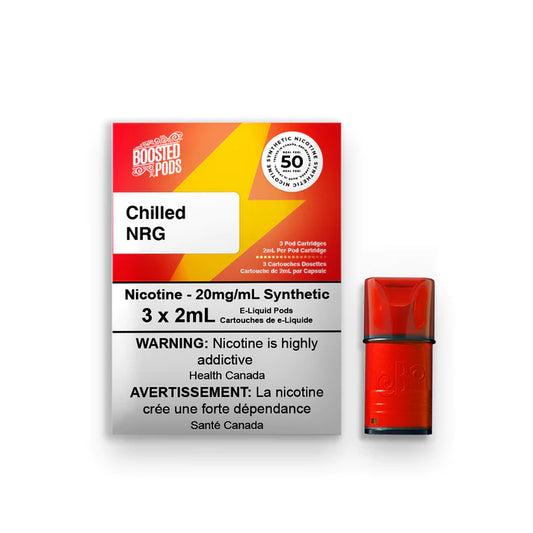 BOOSTED PODS CHILLED NRG