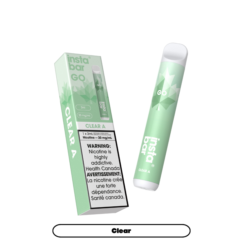 Insta Bar Go Disposable Clear A