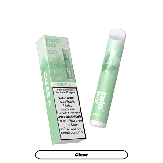 Insta Bar Go Disposable Clear A
