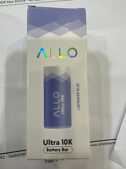 Allo Ultra 10K Battery Bar Lavender Blue