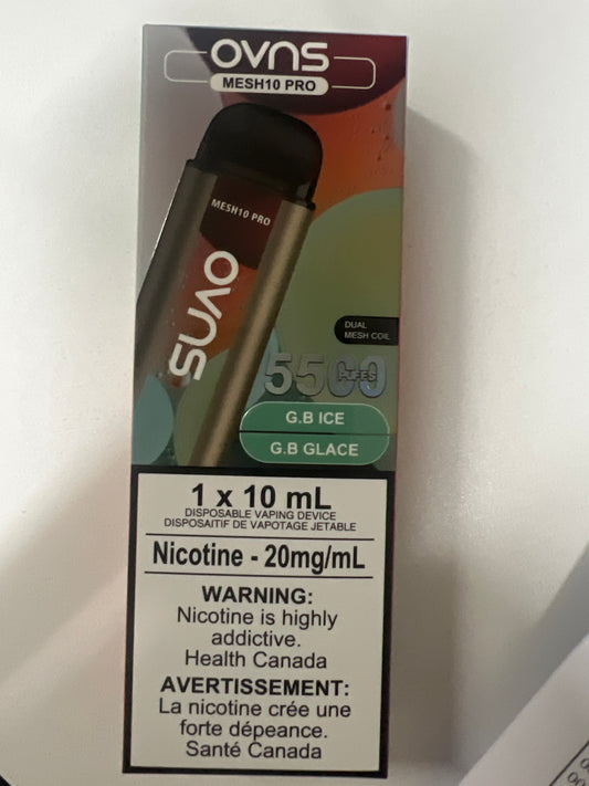 OVNS MESH10 PRO 5500 Disposable GB Ice ONT