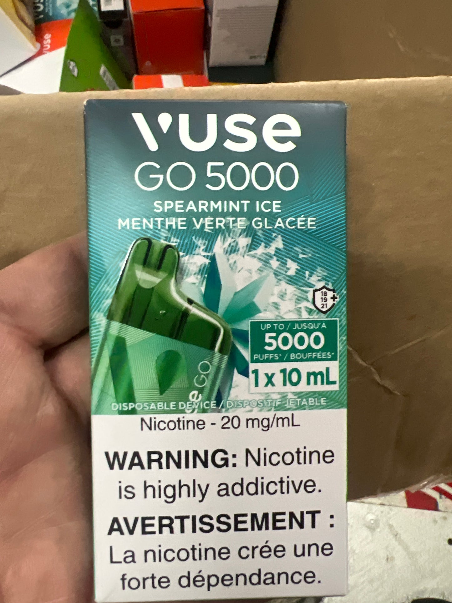 Vuse GO Edition 5000 Spearmint Ice