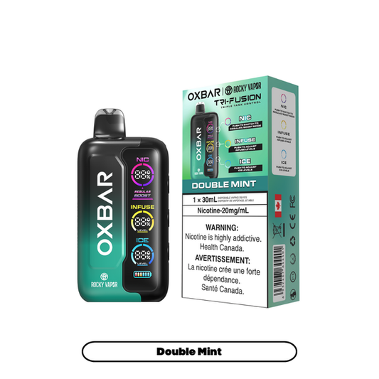 Oxbar Tri-Fusion Disposable Double Mint