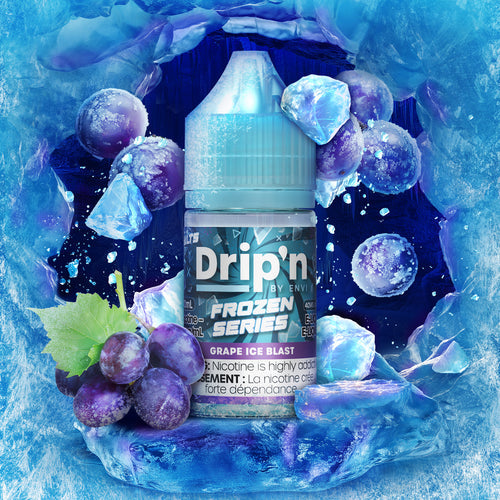 Drip’n Frozen Salts Grape Ice Blast ONT