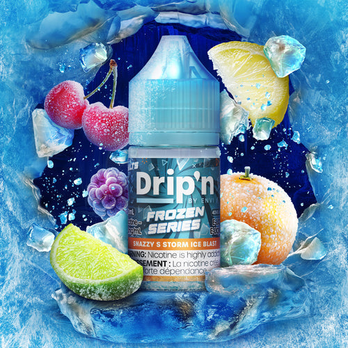 Drip’n Frozen Salts Snazzy S Storm Ice Blast ONT