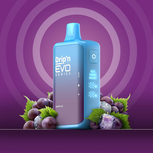 Drip’n By Envi Disposable EVO28K Grape Ice ONT