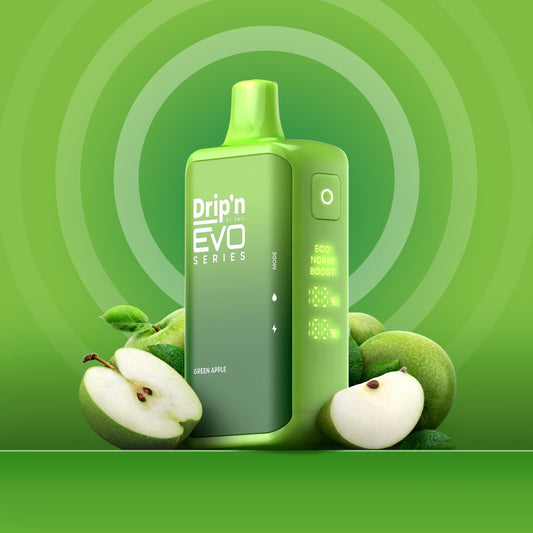 Drip’n By Envi Disposable EVO28K Green Apple ONT