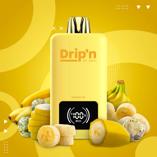 Drip’n By Envi Disposable 16K Banana Ice ONT