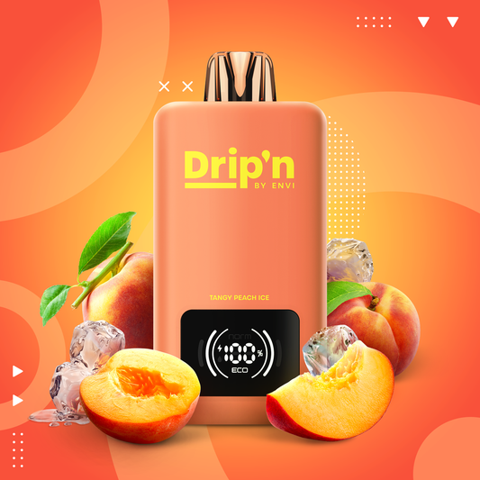 Drip’n By Envi Disposable 70K Tangy Peach Ice ONT