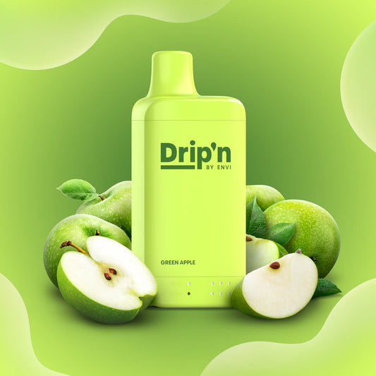 Drip’n By Envi Disposable 16K Green Apple ONT