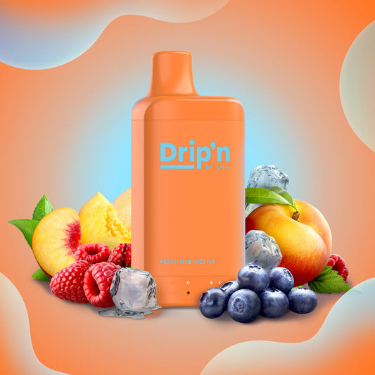 Drip’n By Envi Disposable 16K Peach Blue Razz Ice ONT