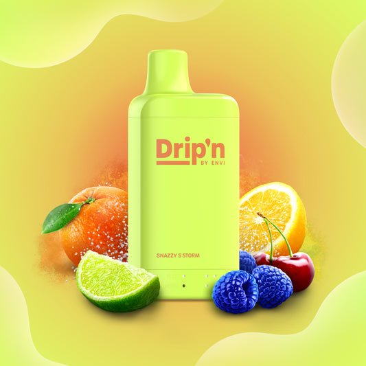 Drip’n By Envi Disposable 16K Snazzy S Storm ONT