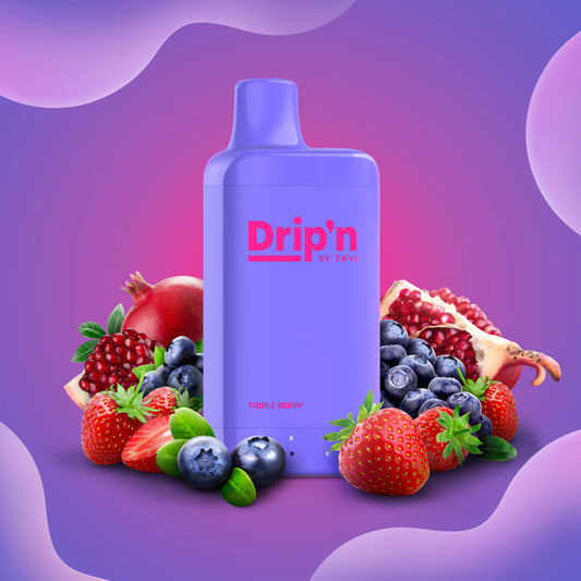 Drip’n By Envi Disposable 16K Tripple Berry ONT