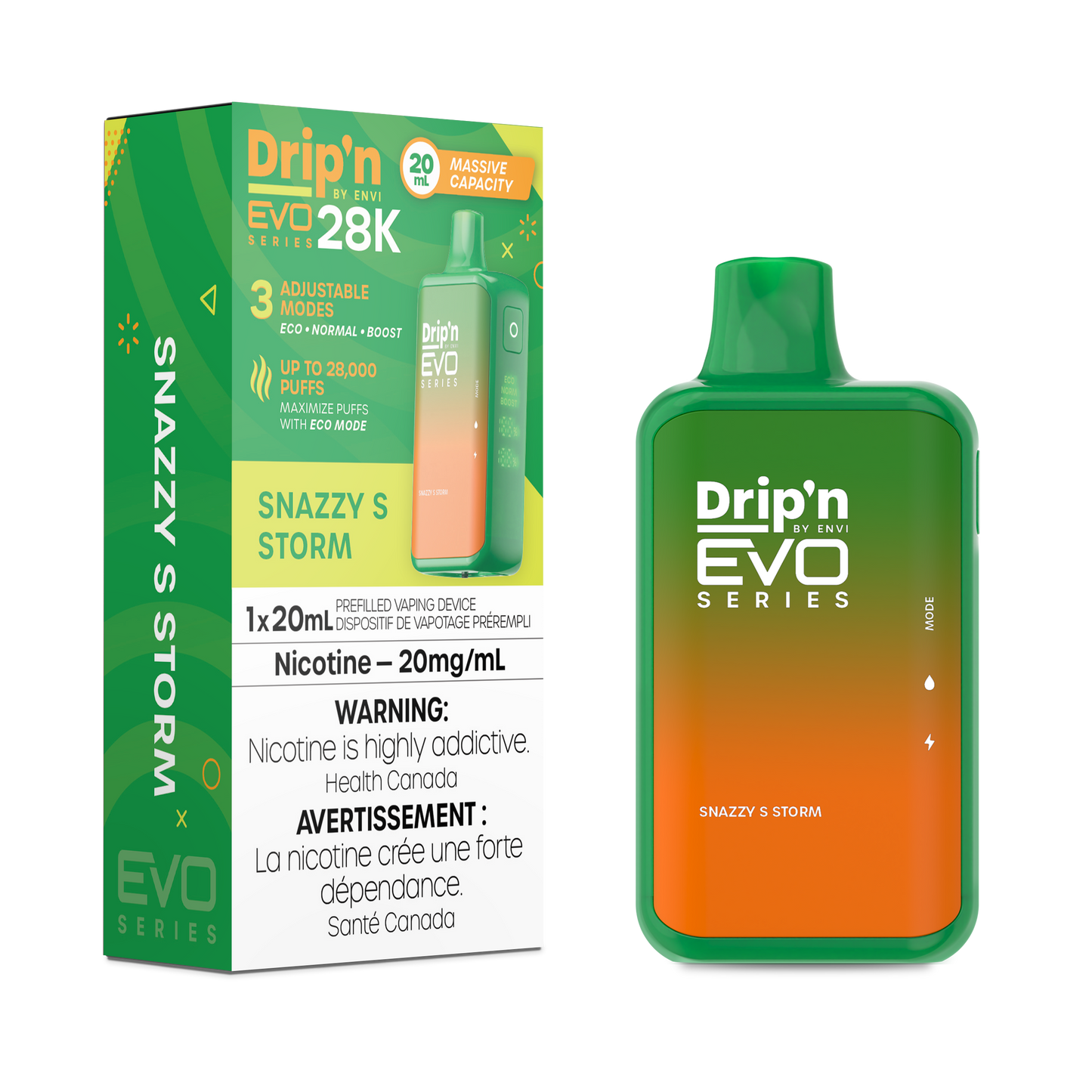 Drip’n By Envi Disposable EVO28K Snazzy S Storm