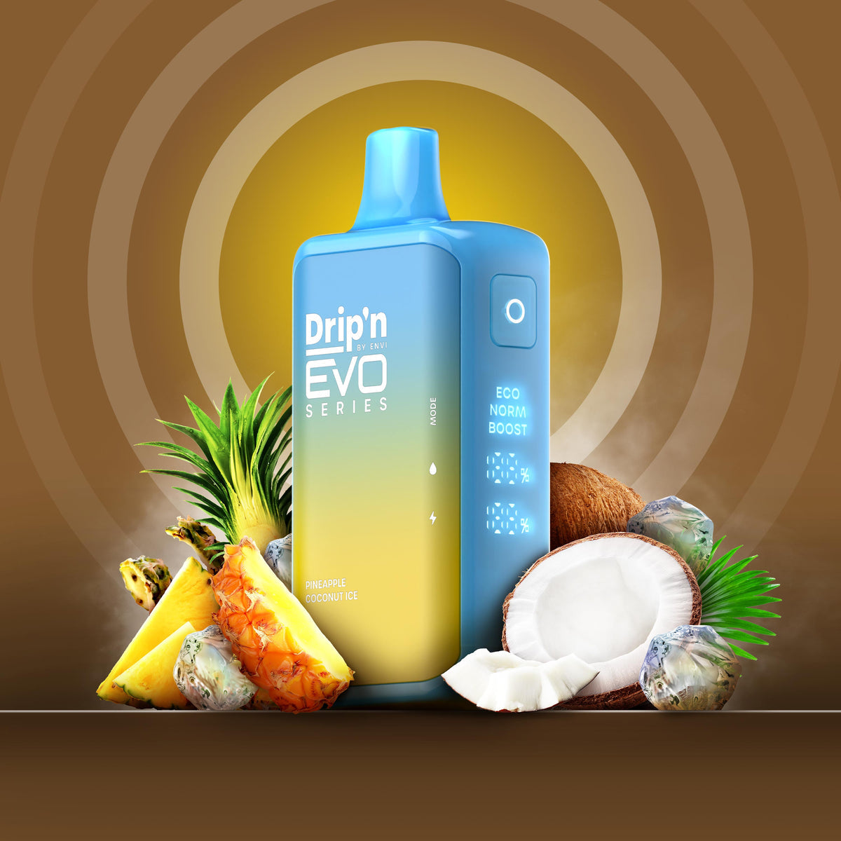Drip’n By Envi Disposable EVO28K Pineapple Coconut Ice ONT