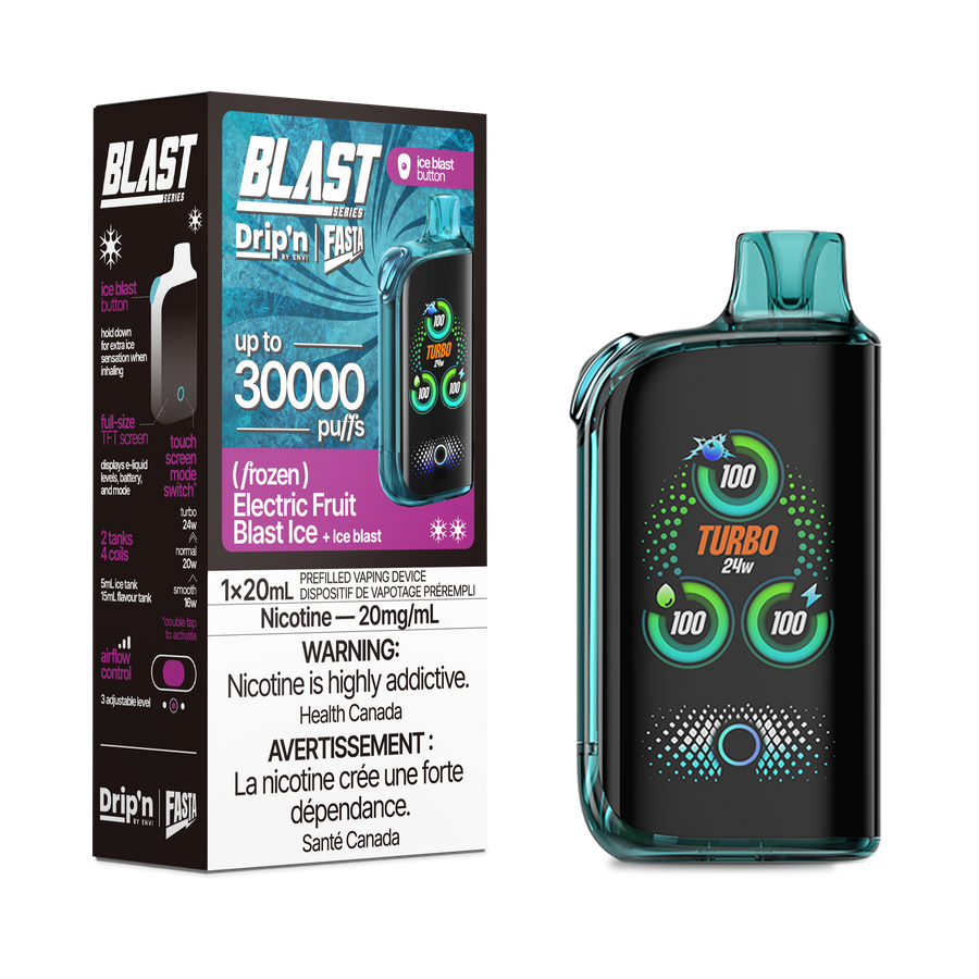 Drip’n Blast Disposable 30K Electric Fruit Blast Ice ONT