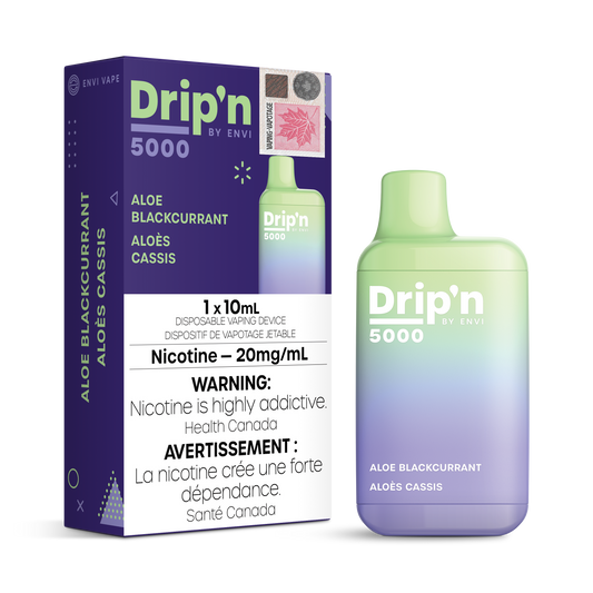 Drip’n by Envi Disposable 5000 Aloe Blackcurrant