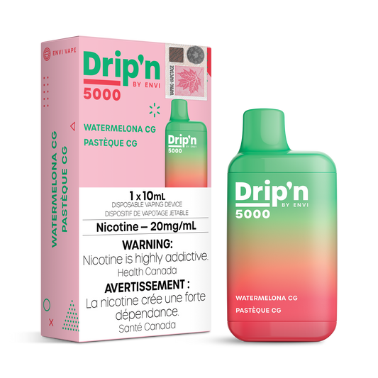 Drip’n by Envi 5000 Disposable Watermelon CG