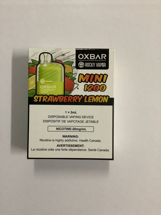 OXBAR MINI 1200 Disposable Strawberry Lemon ONT