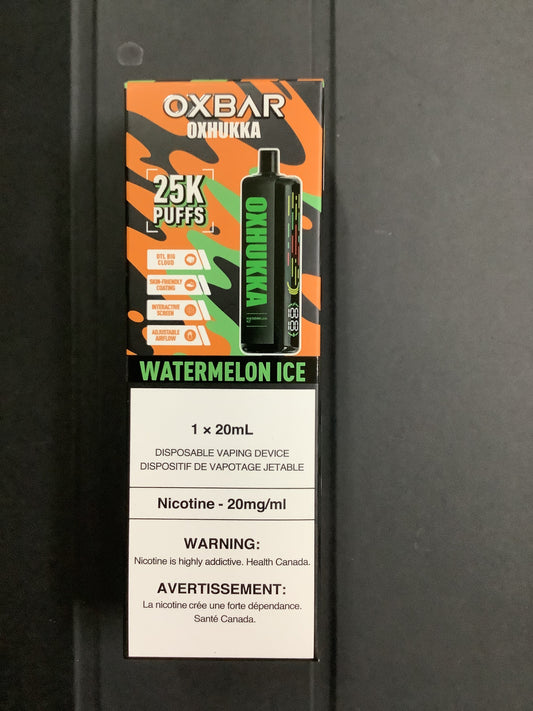 OXHUKKA 25K Disposable Watermelon Ice ONT