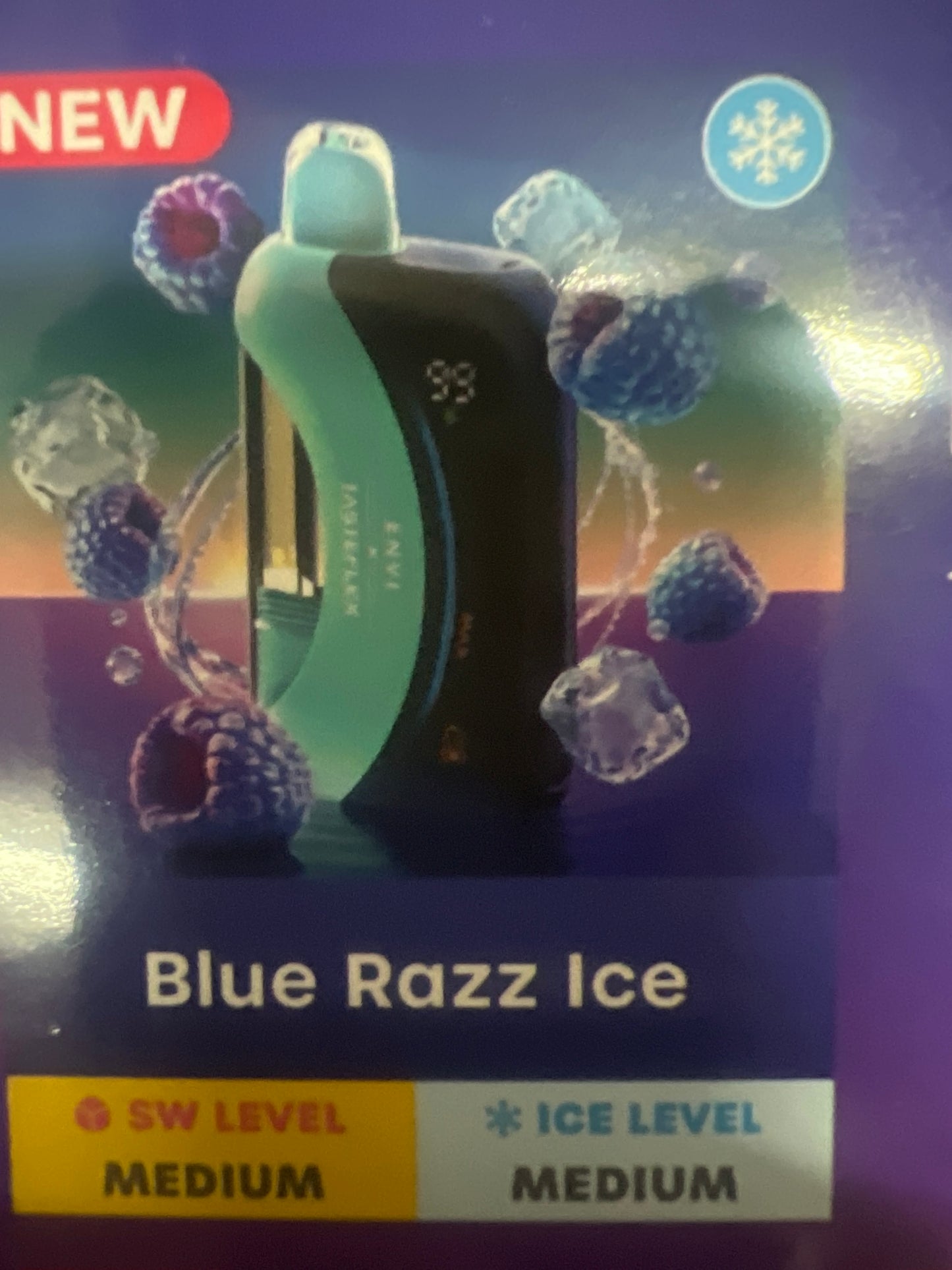 ENVI X TasteFlex Cresmo 125K  Blue Razz Ice