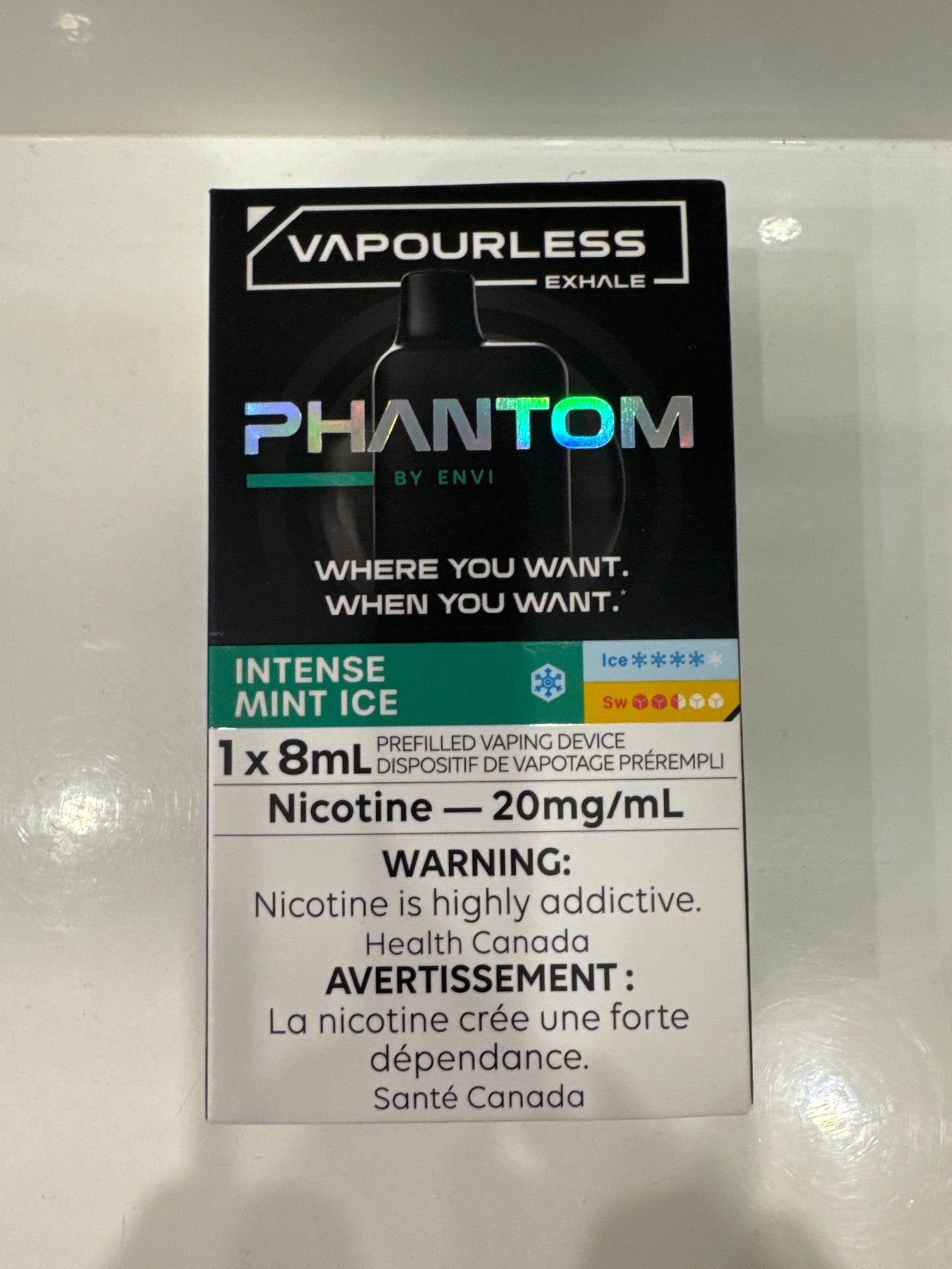 Phantom by Envi Disposable 14K Intense Mint Ice