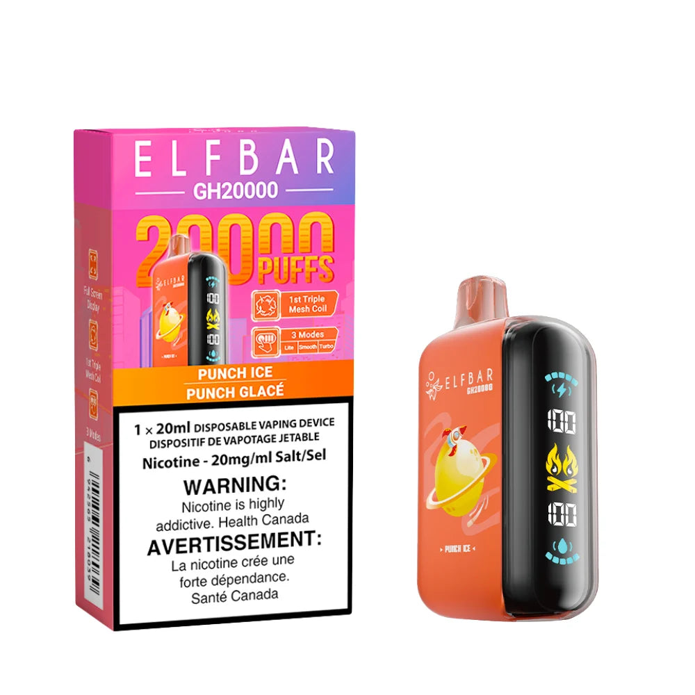 ELF BAR Disposable GH20000 Punch Ice ONT