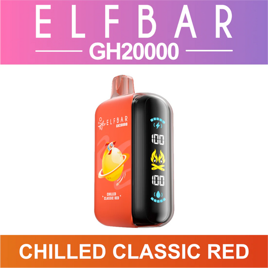 ELF BAR Disposable GH20000 Chilled Classic Red ONT